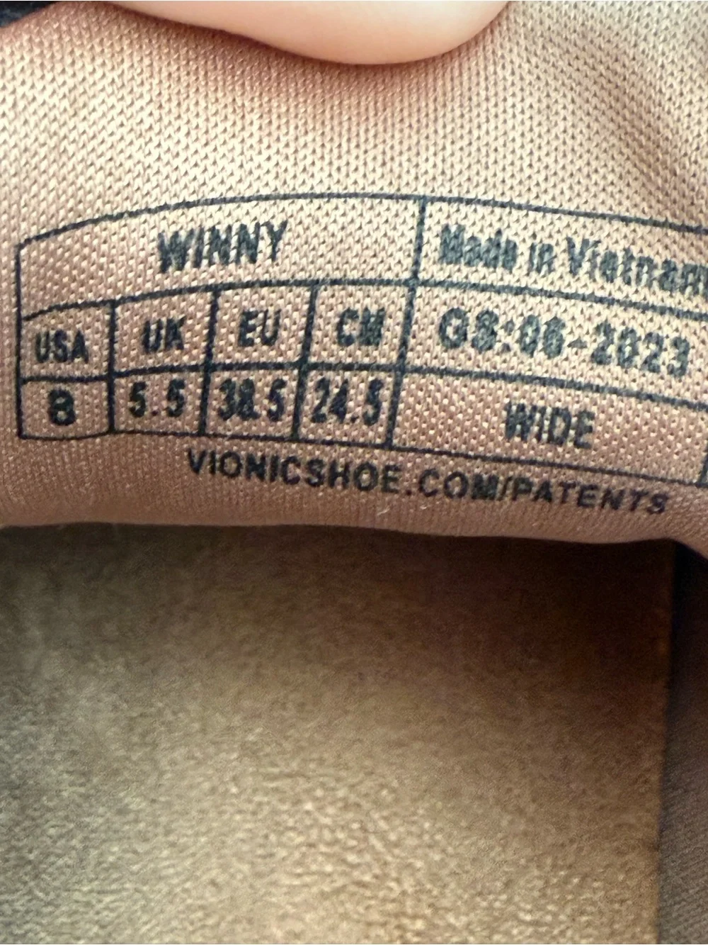 Vionic Black Leather Lace-Up Sneakers with White Sole